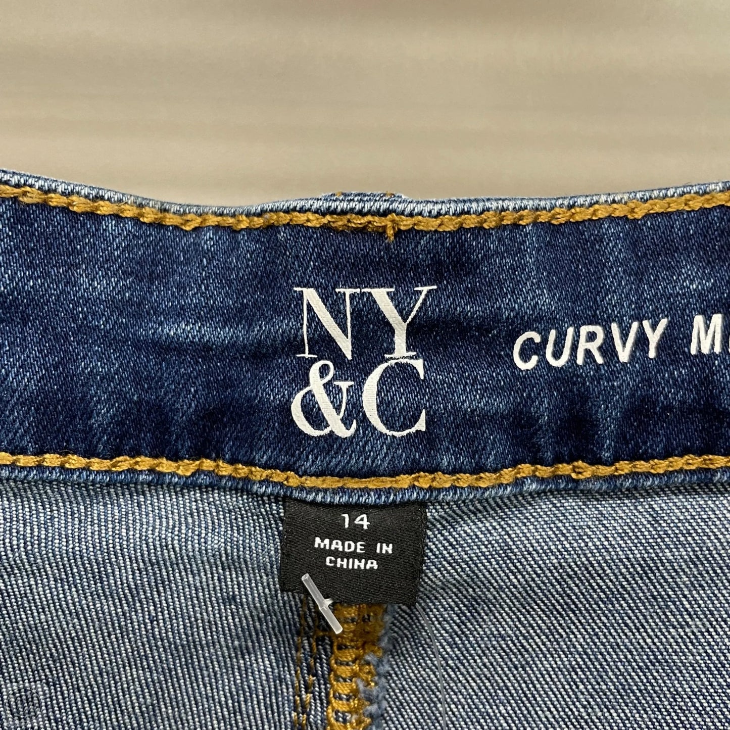 Jeans Boyfriend By New York And Co In Blue, Size: 14