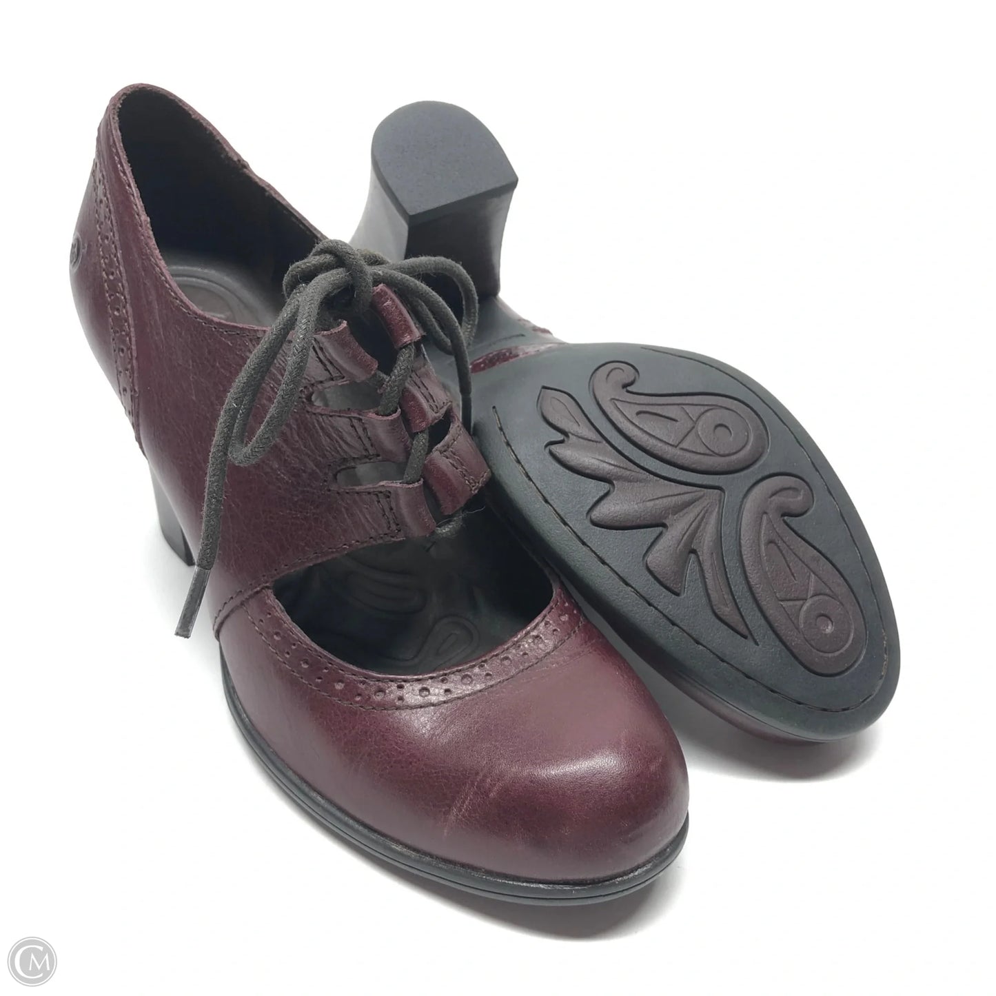 Shoes Heels Block By Born In Brown, Size: 8