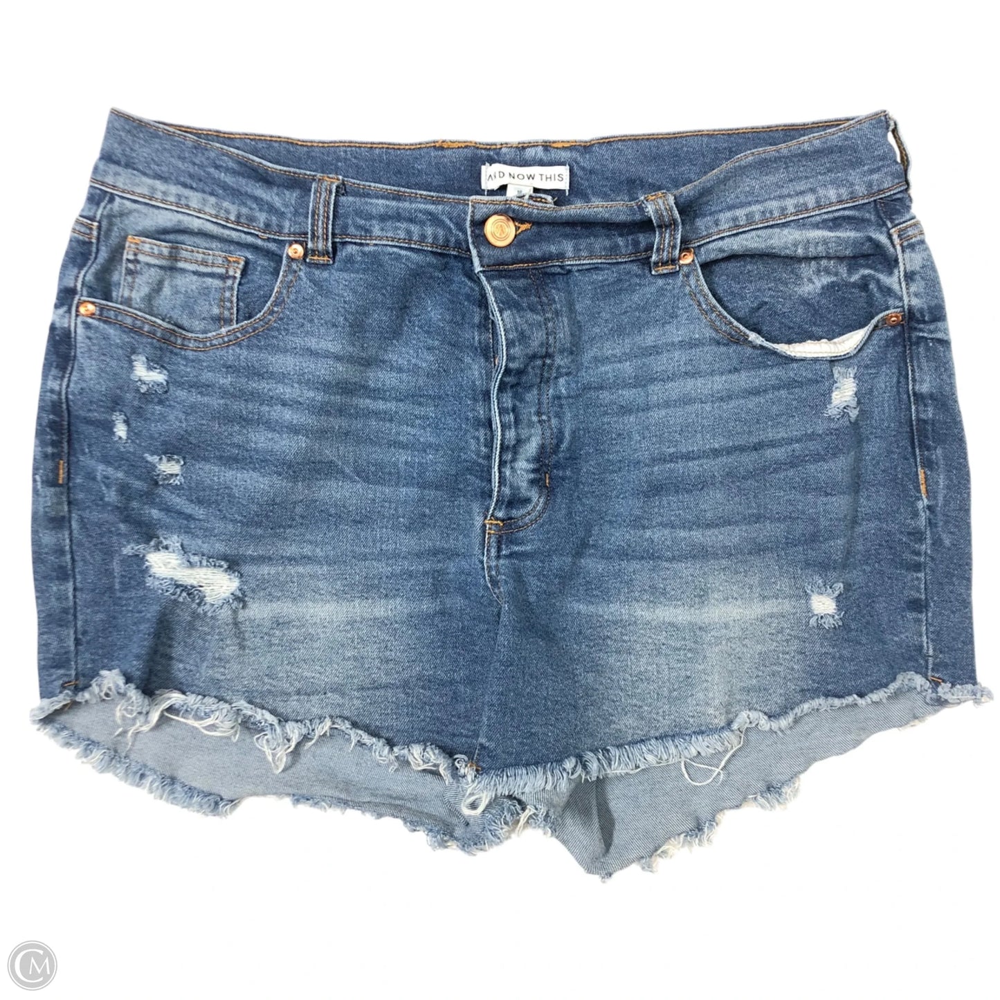 Shorts By Clothes Mentor In Blue, Size: 18