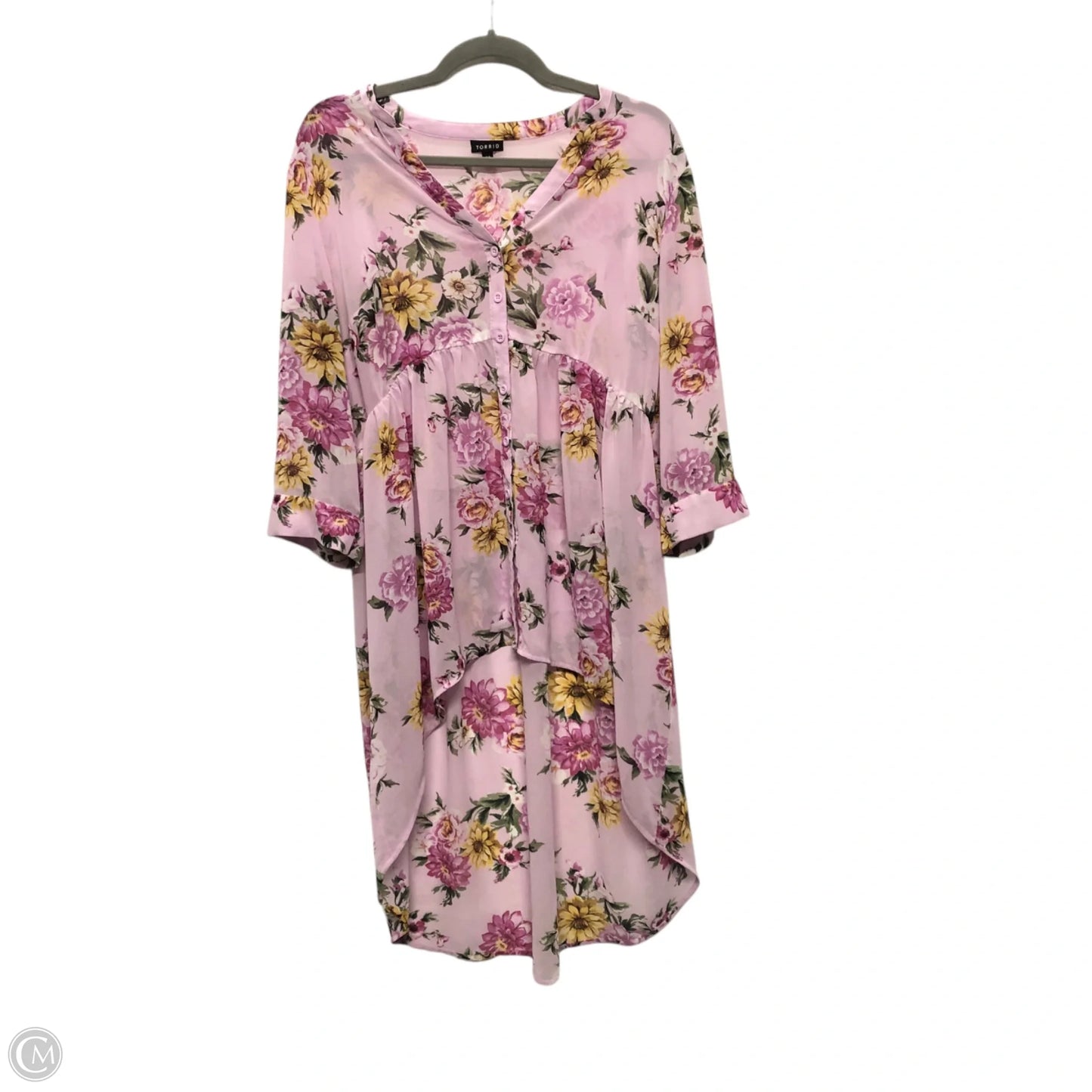 Kimono By Torrid In Pink, Size: M