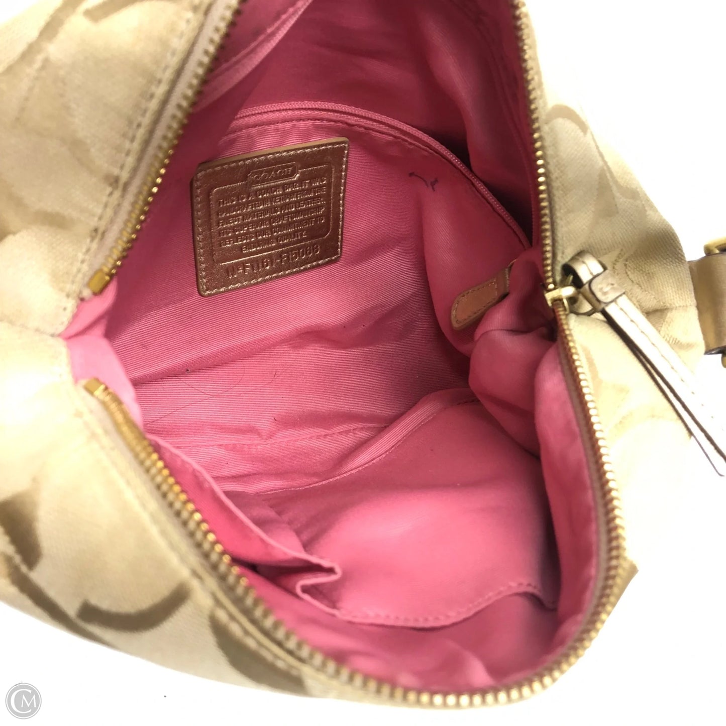 Handbag Designer By Coach, Size: Medium