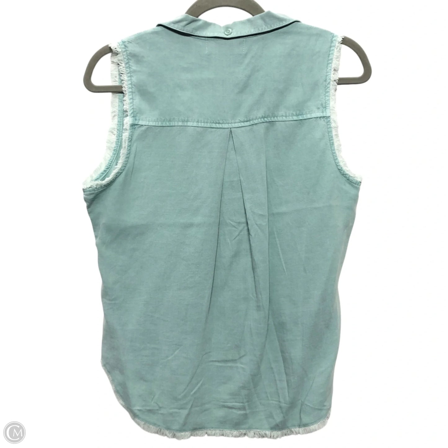 Top Sleeveless By Cloth & Stone In Green, Size: Xs