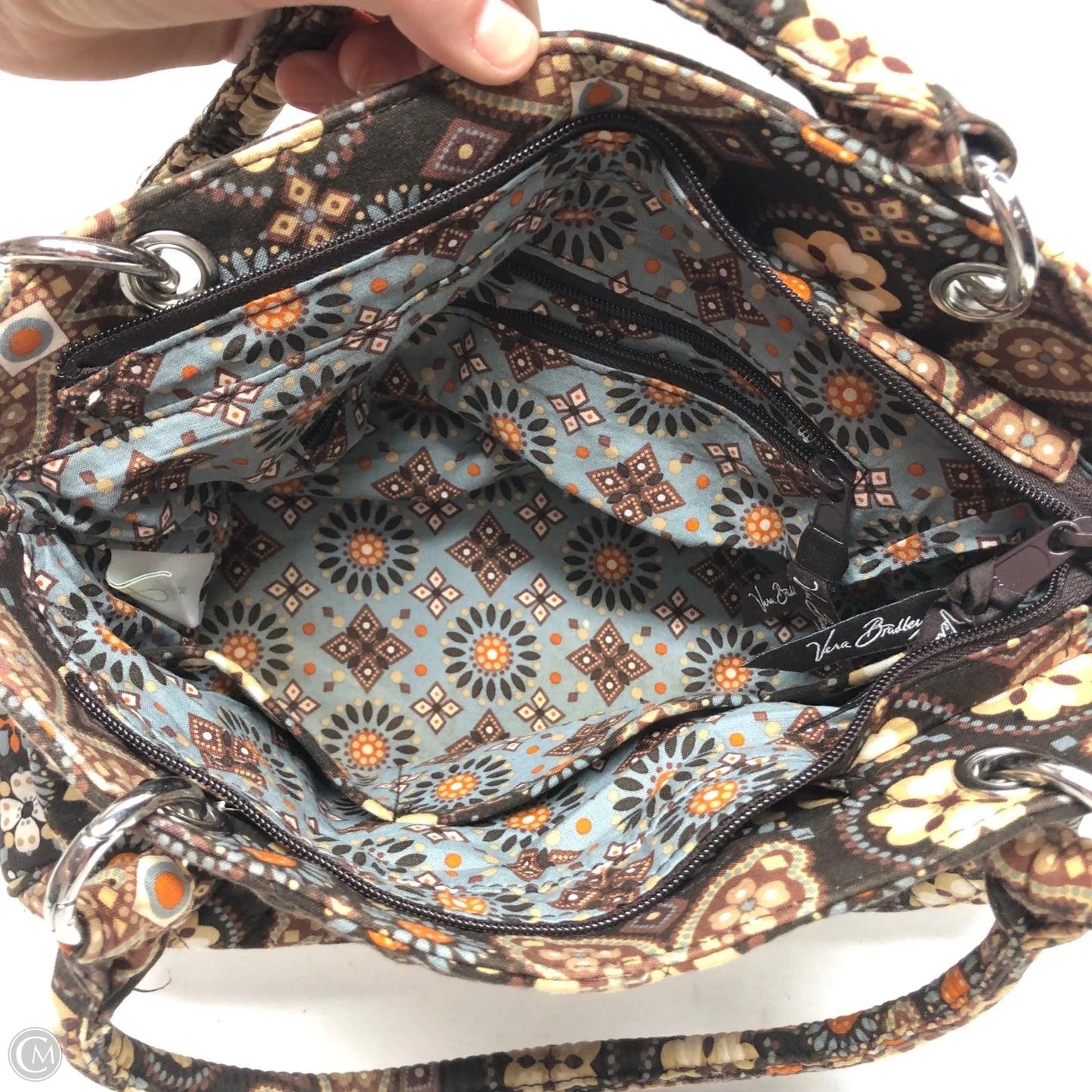 Handbag By Vera Bradley, Size: Medium