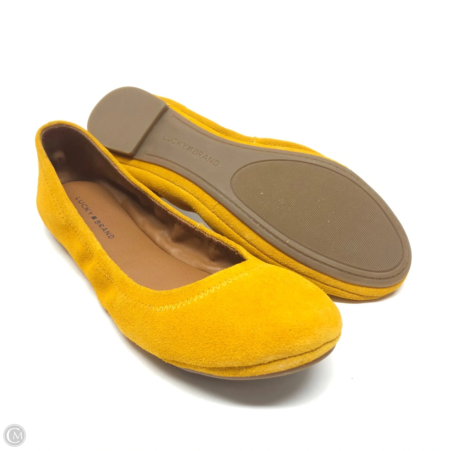 Shoes Flats By Lucky Brand In Yellow, Size: 8