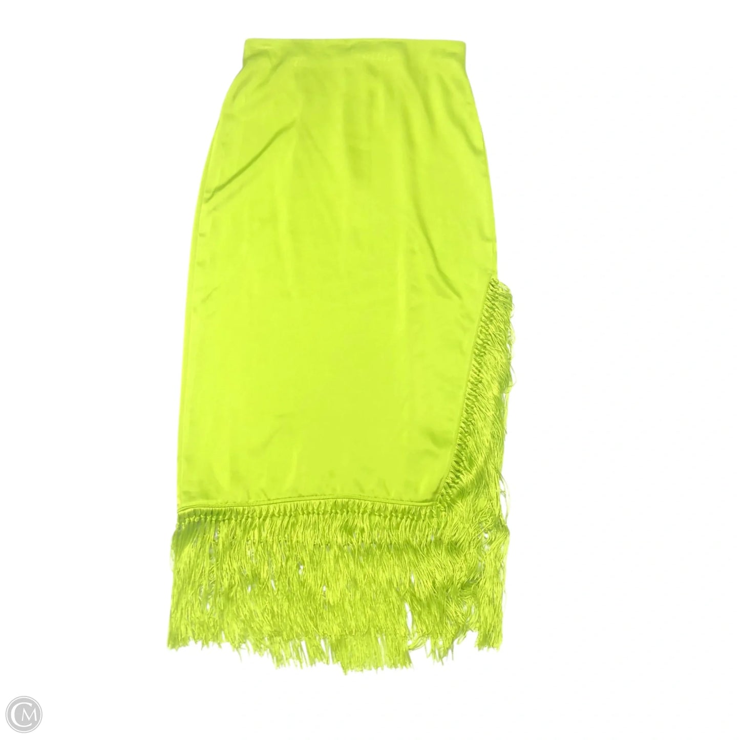 Skirt Midi By Rachel Zoe In Chartreuse, Size: S