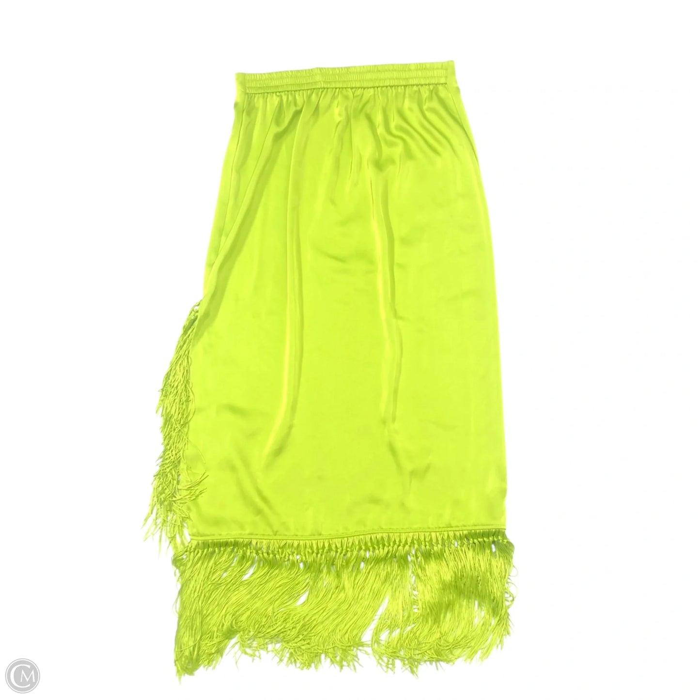 Skirt Midi By Rachel Zoe In Chartreuse, Size: S