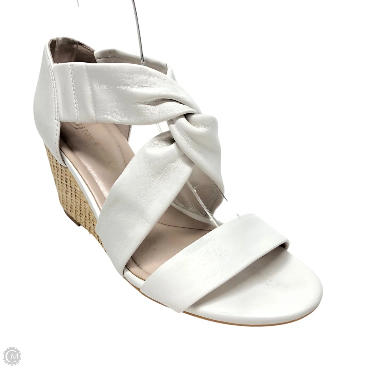 Shoes Heels Wedge By Preston And New York In White, Size: 6
