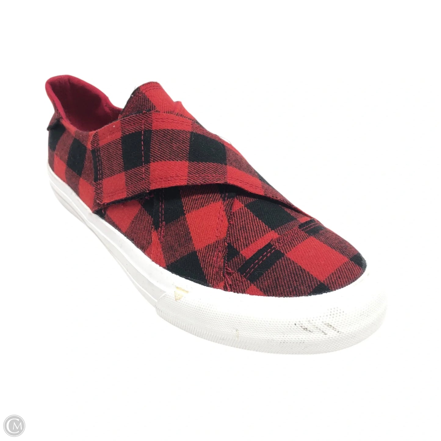 Shoes Sneakers By Clothes Mentor In Black & Red, Size: 9