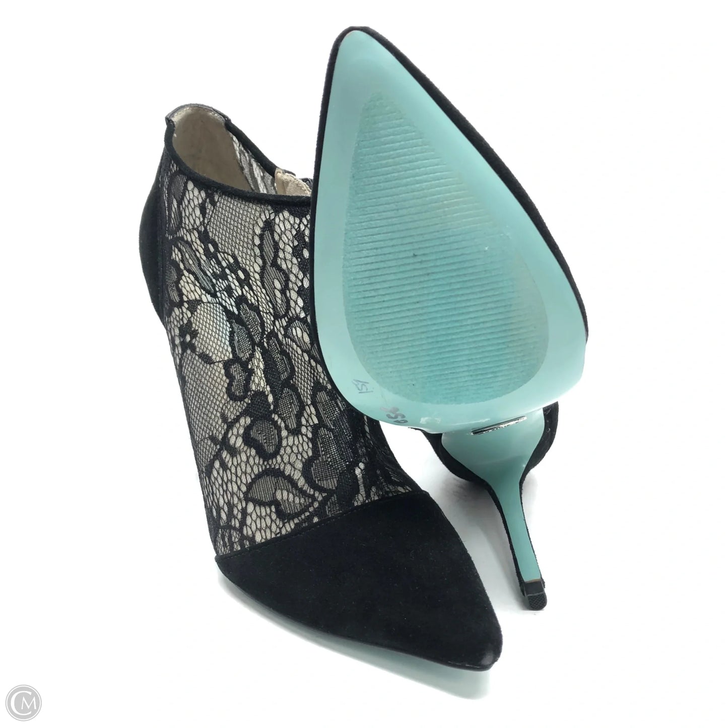 Shoes Heels Stiletto By Betsey Johnson In Black, Size: 8