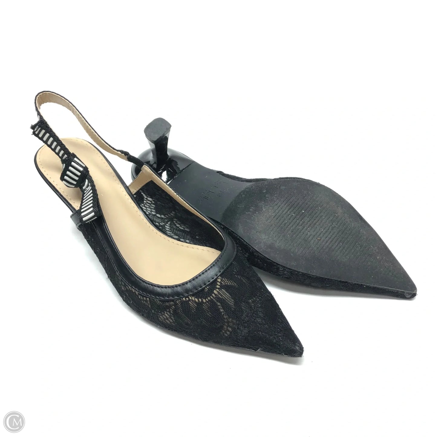 Shoes Heels Kitten By Nicole By Nicole Miller In Black, Size: 8.5