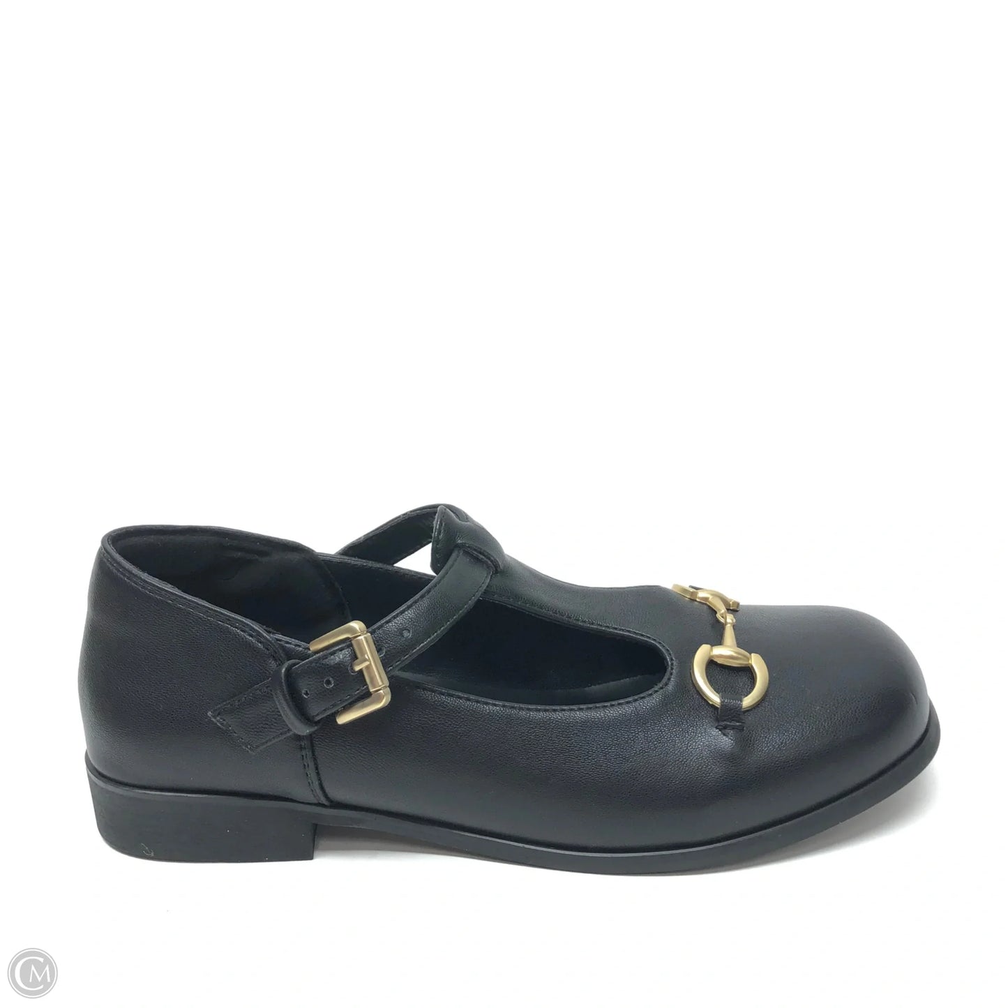 Shoes Flats By Clothes Mentor In Black, Size: 8
