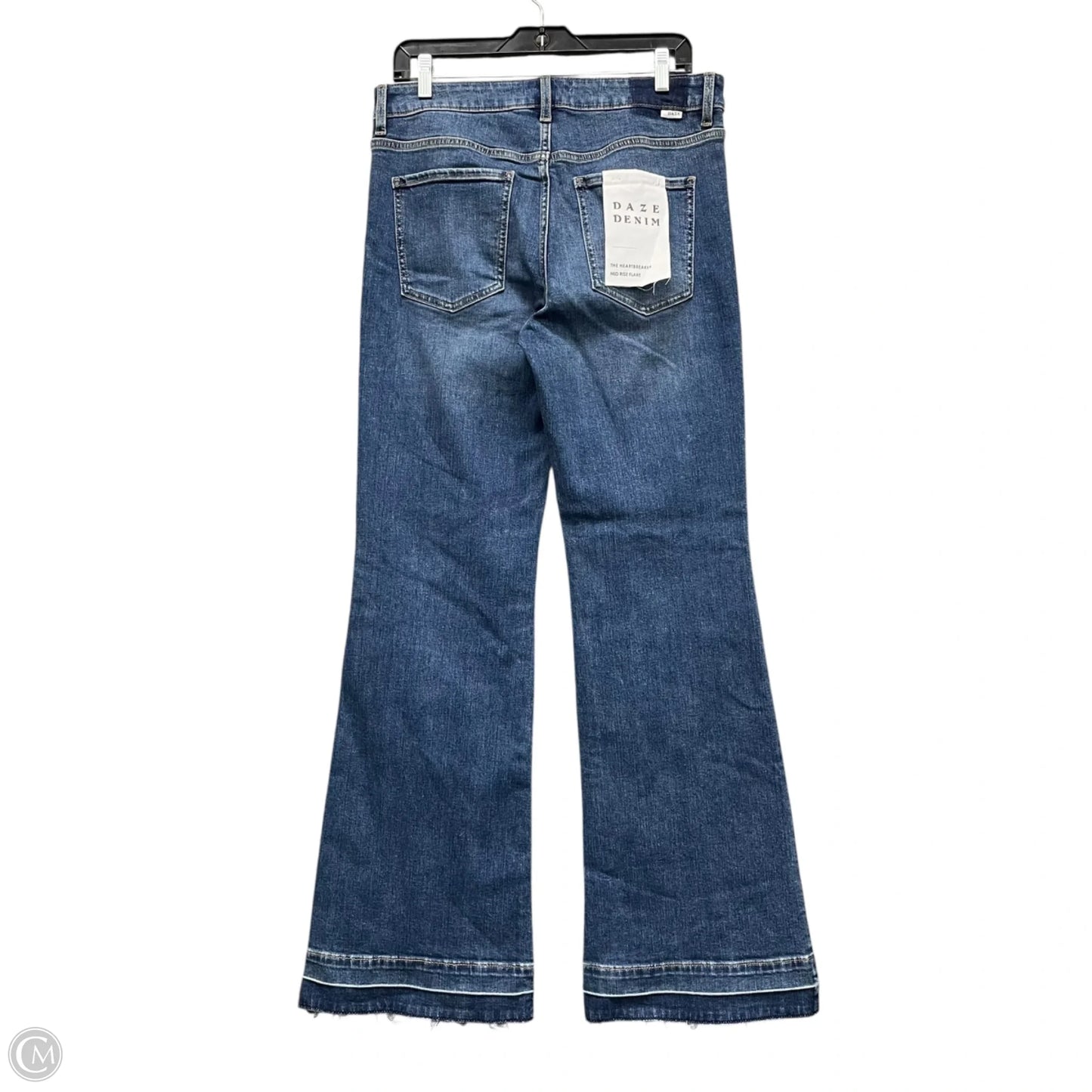 Jeans Boot Cut By Daze Denim In Blue Denim, Size: 10