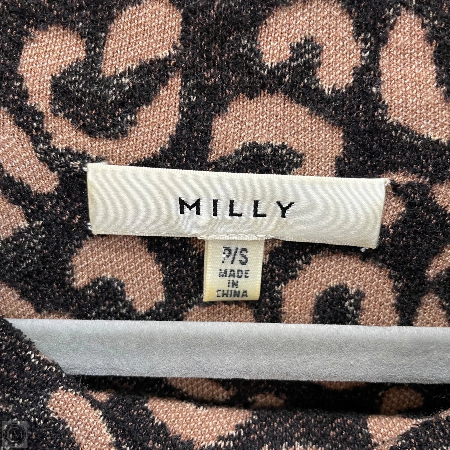 Sweater Designer By Milly In Animal Print, Size: S