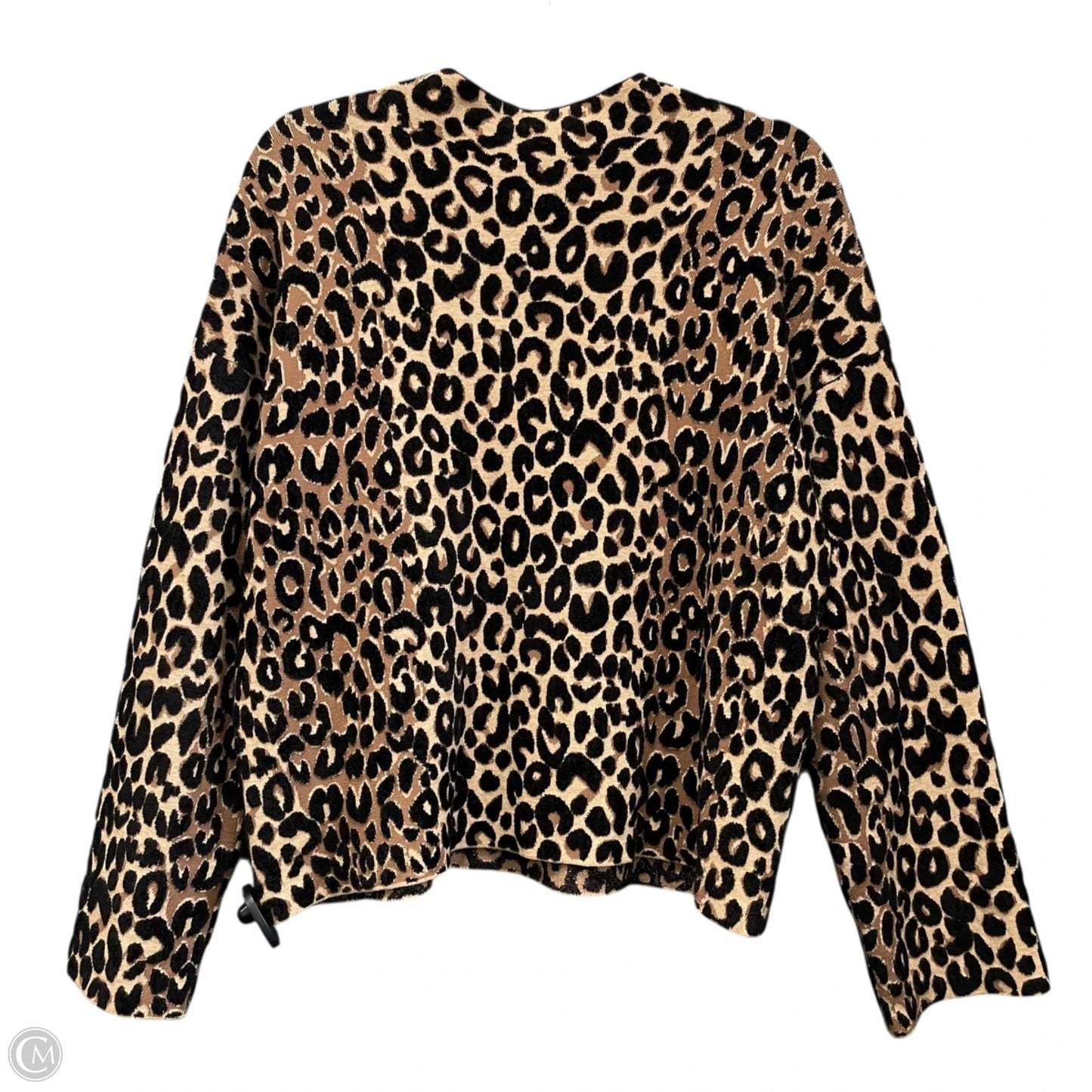 Sweater Designer By Milly In Animal Print, Size: S