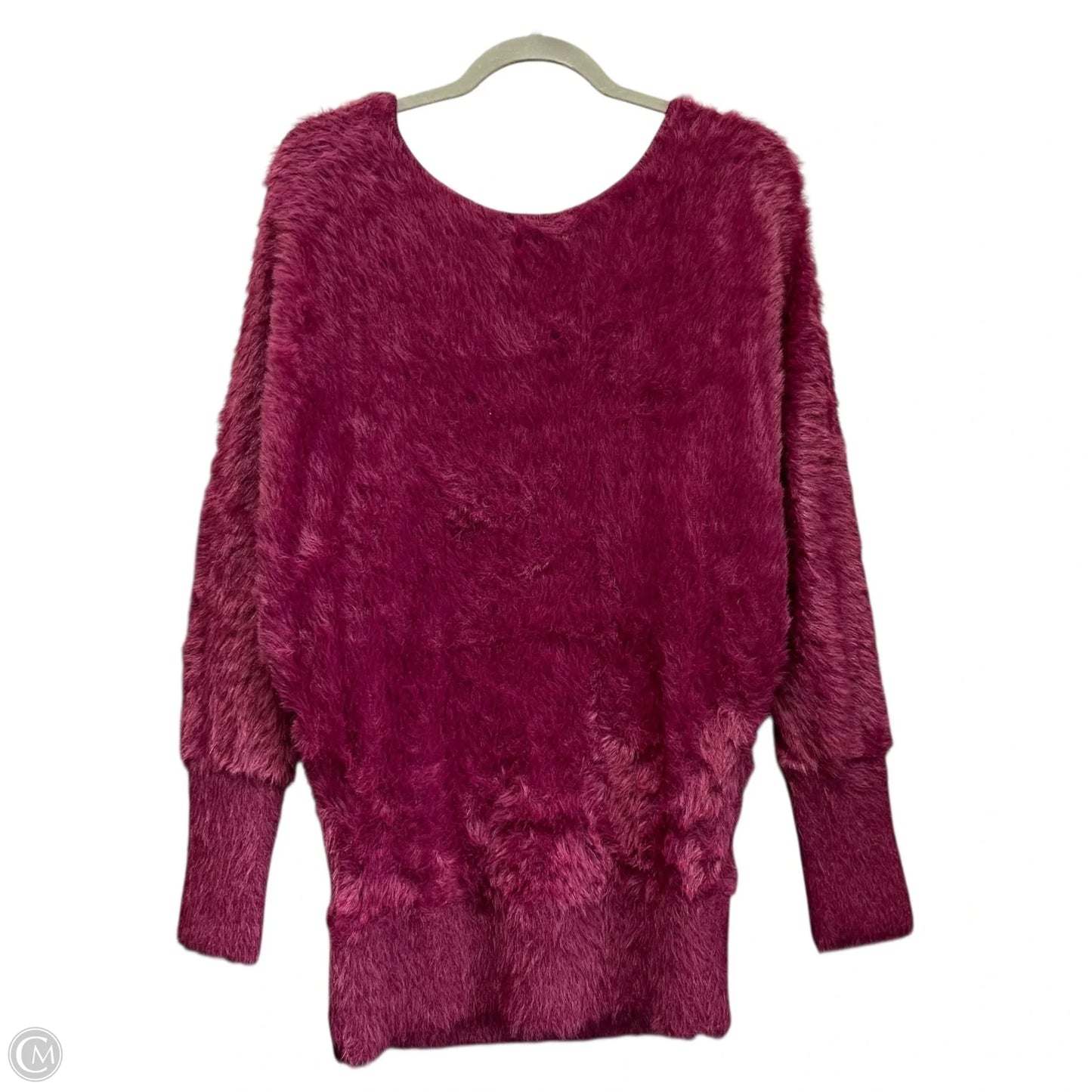 Sweater By Anthropologie In Maroon, Size: S