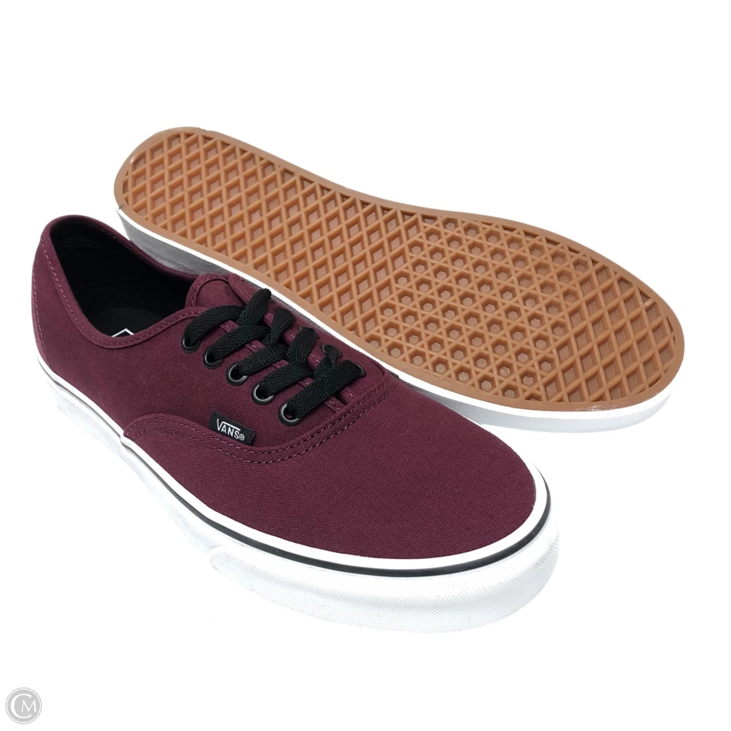 Shoes Sneakers By Vans In Maroon, Size: 12
