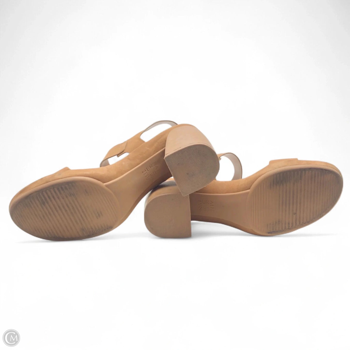Shoes Heels Block By Naturalizer In Tan, Size: 9