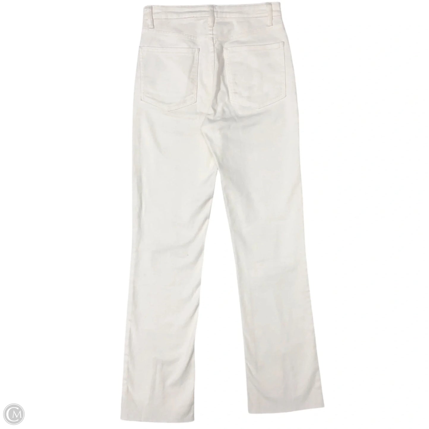 Jeans Straight By Clothes Mentor In White, Size: 6