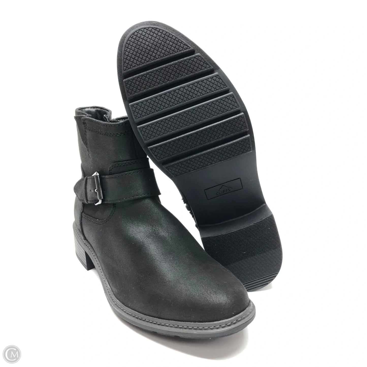 Boots Ankle Heels By Cmb In Black, Size: 8.5