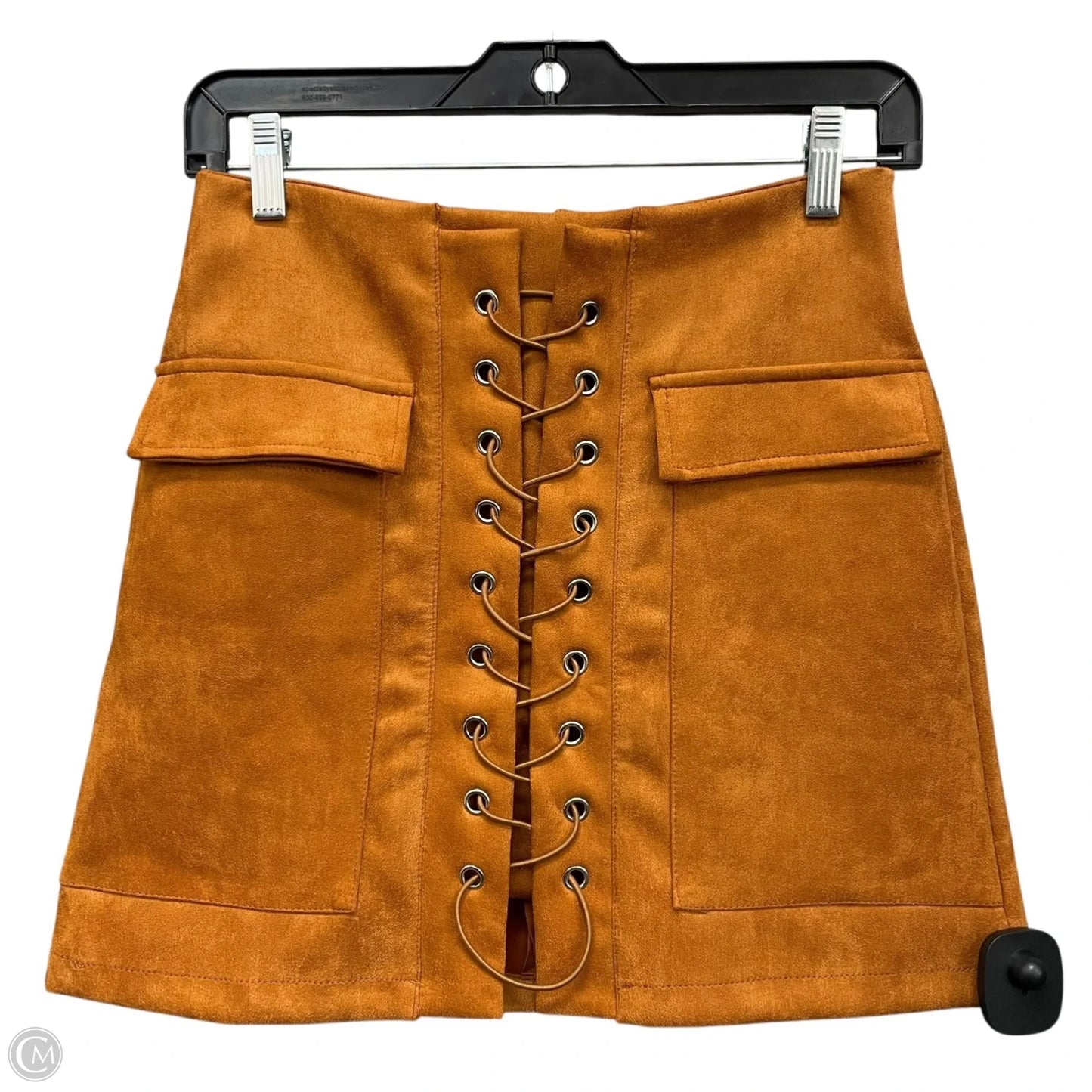 Skirt Mini & Short By Clothes Mentor In Brown, Size: 2