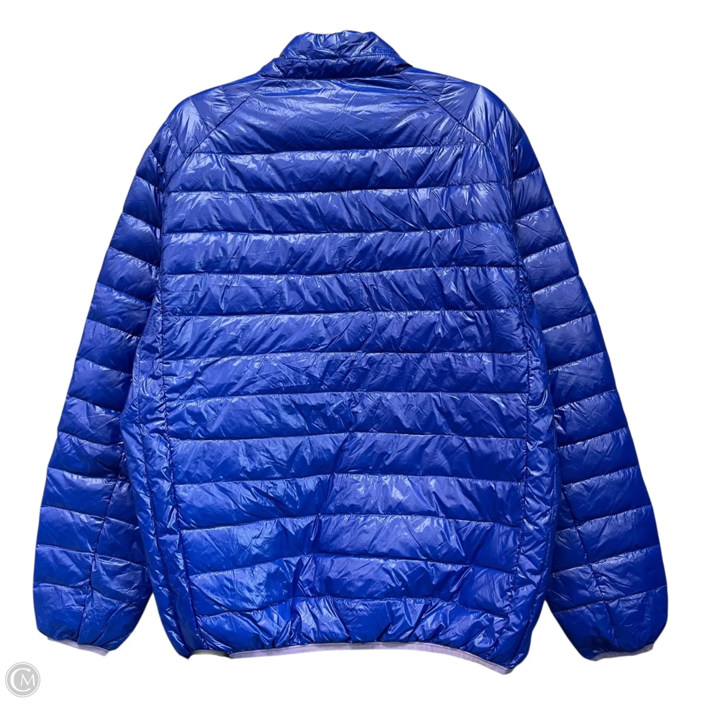 Jacket Puffer & Quilted By Clothes Mentor In Blue, Size: Xxl