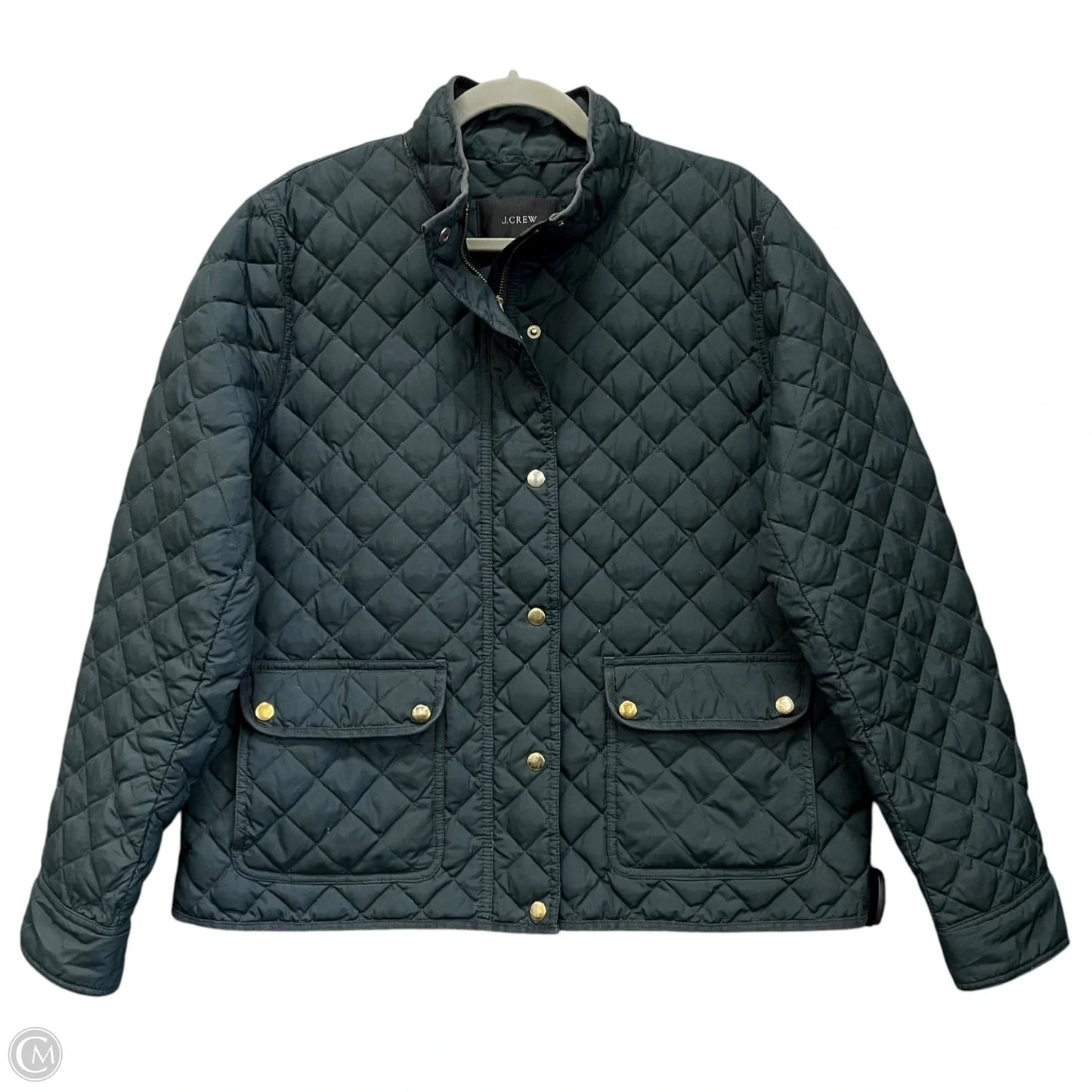 Jacket Puffer & Quilted By J. Crew In Black, Size: Xl