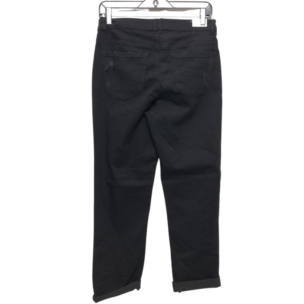 Jeans Straight By Caslon In Black Denim, Size:6