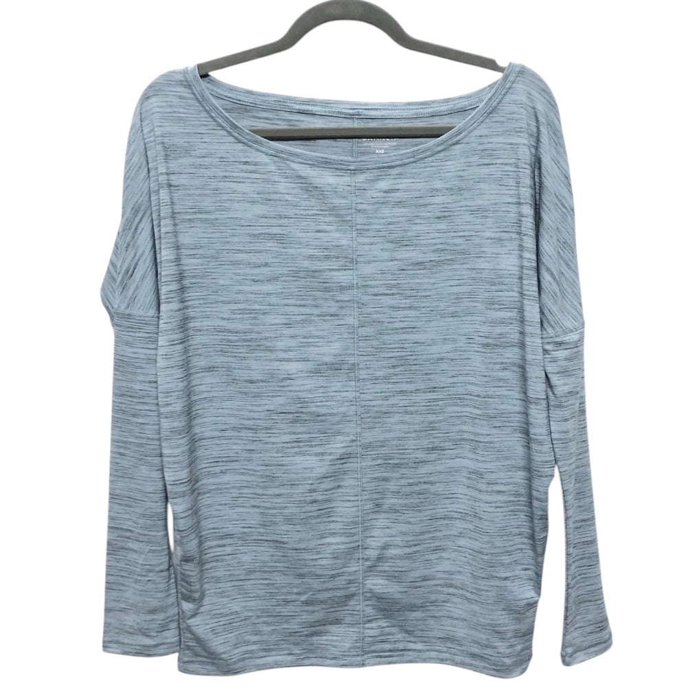Athletic Top Ls Crewneck By Athleta In Grey, Size:Xxs