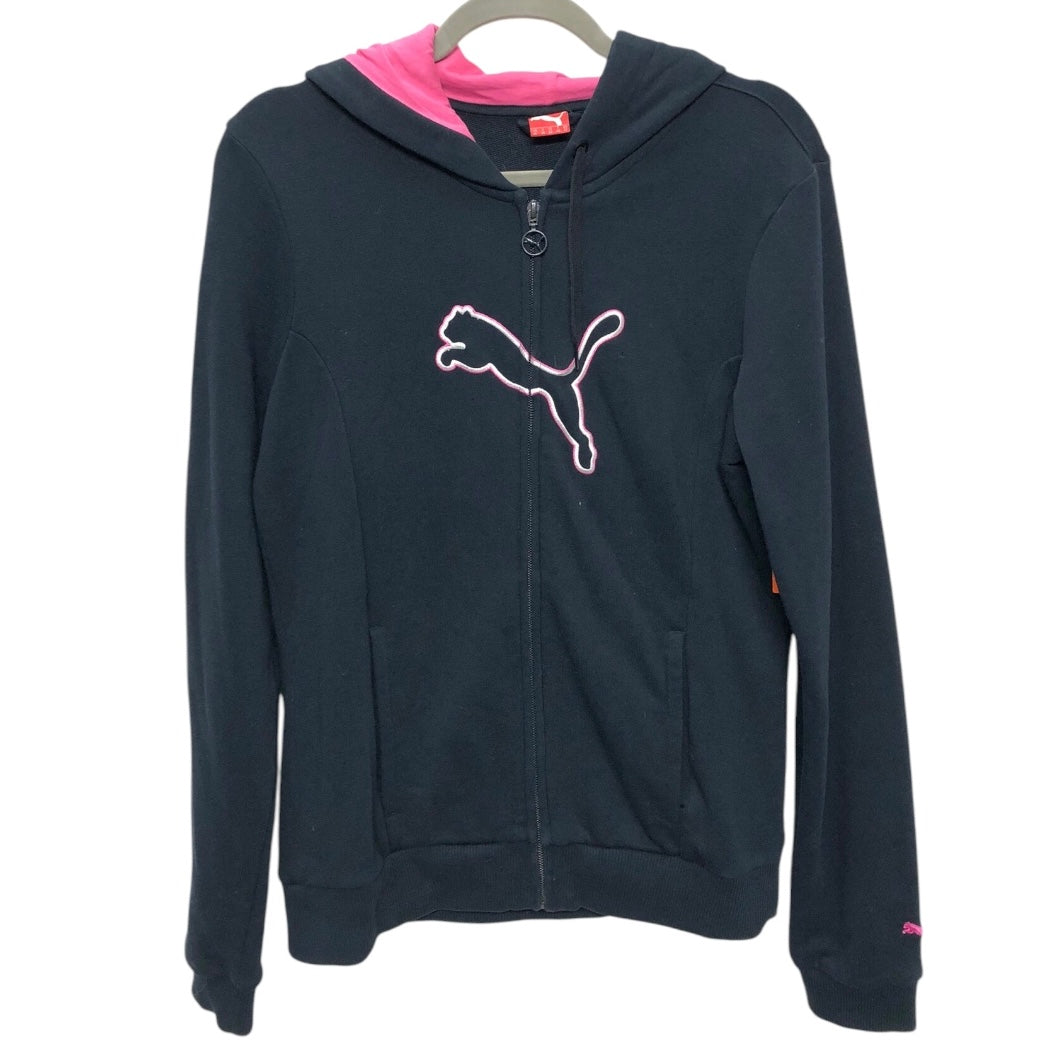 Sweatshirt Hoodie By Puma In Black, Size:M