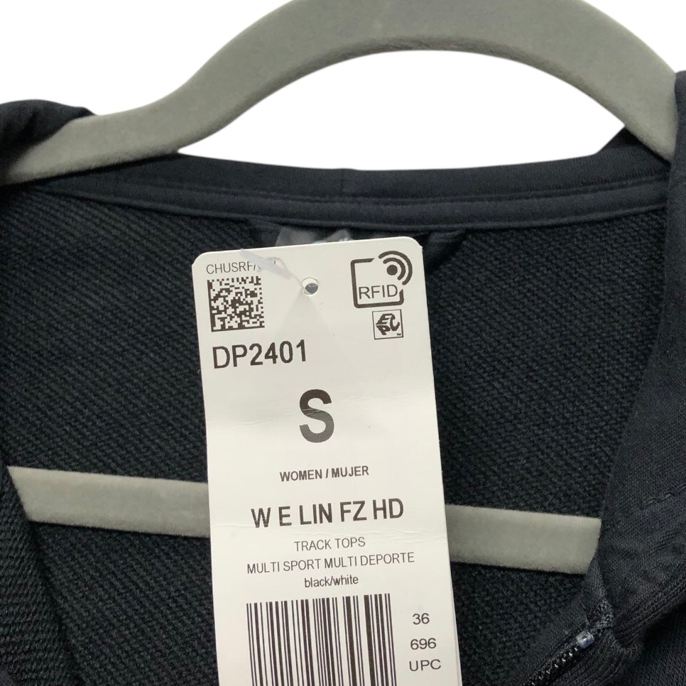 Sweatshirt Hoodie By Adidas In Black, Size:S