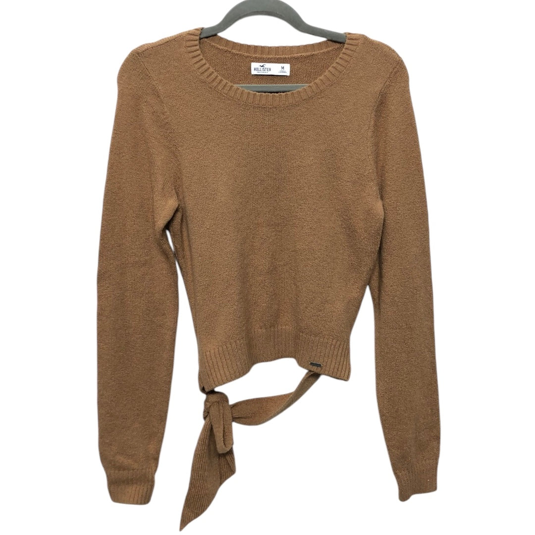 Sweater By Hollister In Tan, Size:M