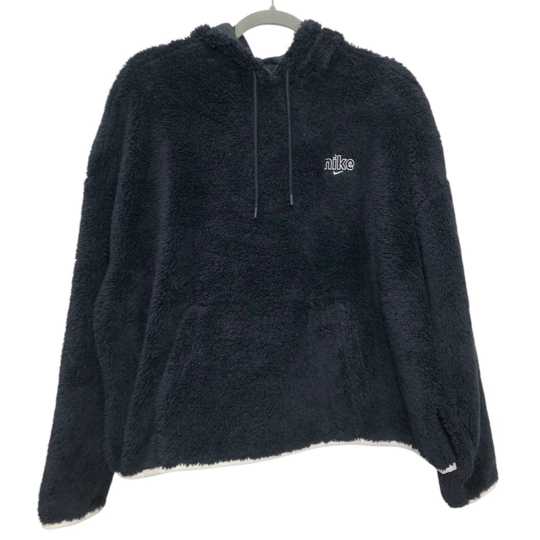 Sweatshirt Hoodie By Nike Apparel In Black, Size:Xl