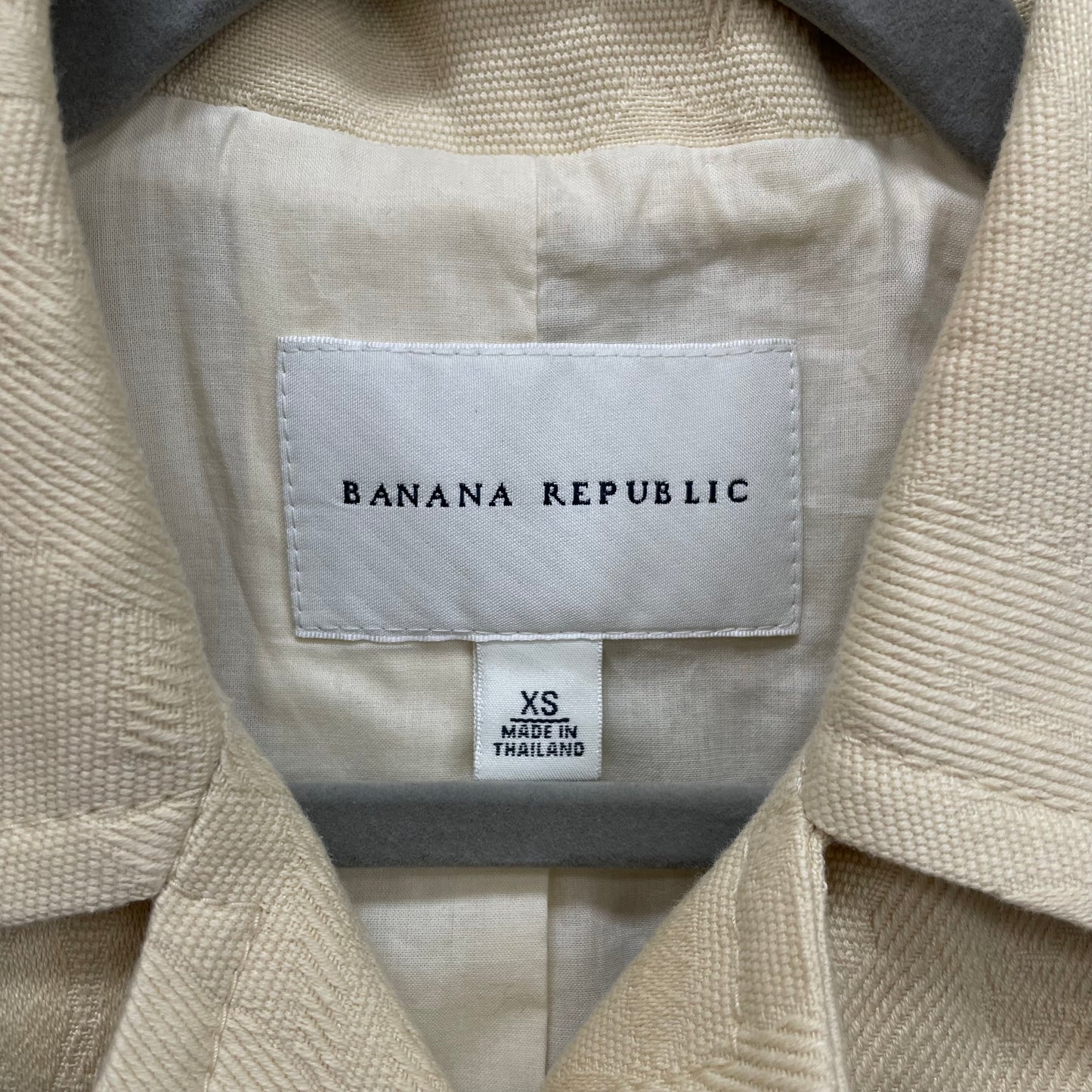 Blazer By Banana Republic In Cream, Size: Xs