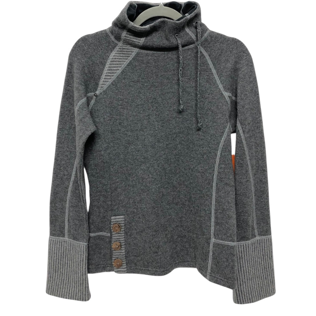 Sweater By Prana In Grey, Size:Xs