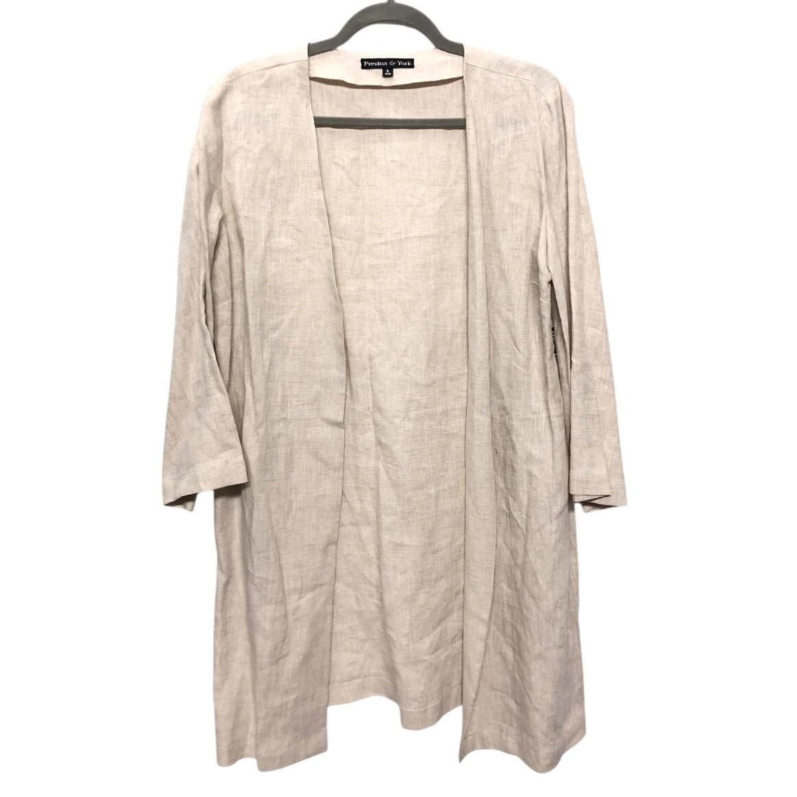 Blazer By Preston And New York In Tan, Size:6