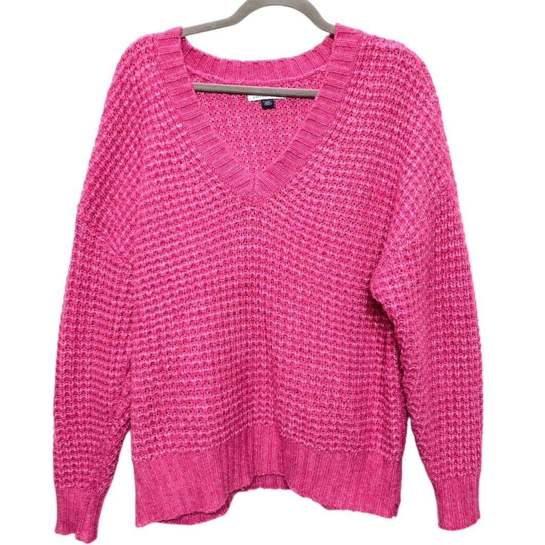 Sweater By American Eagle In Pink, Size:Xs