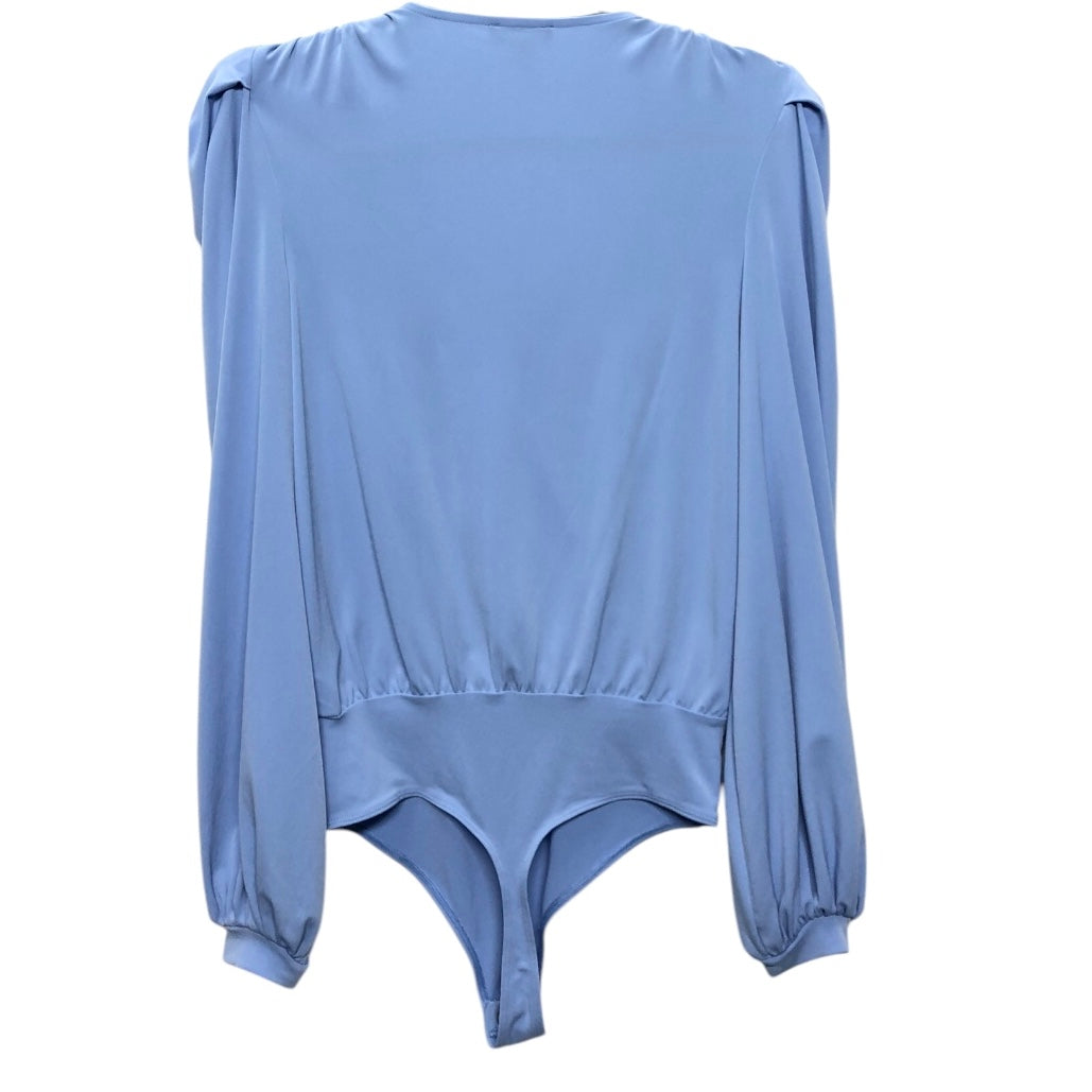 Bodysuit By Express In Blue, Size:Xs