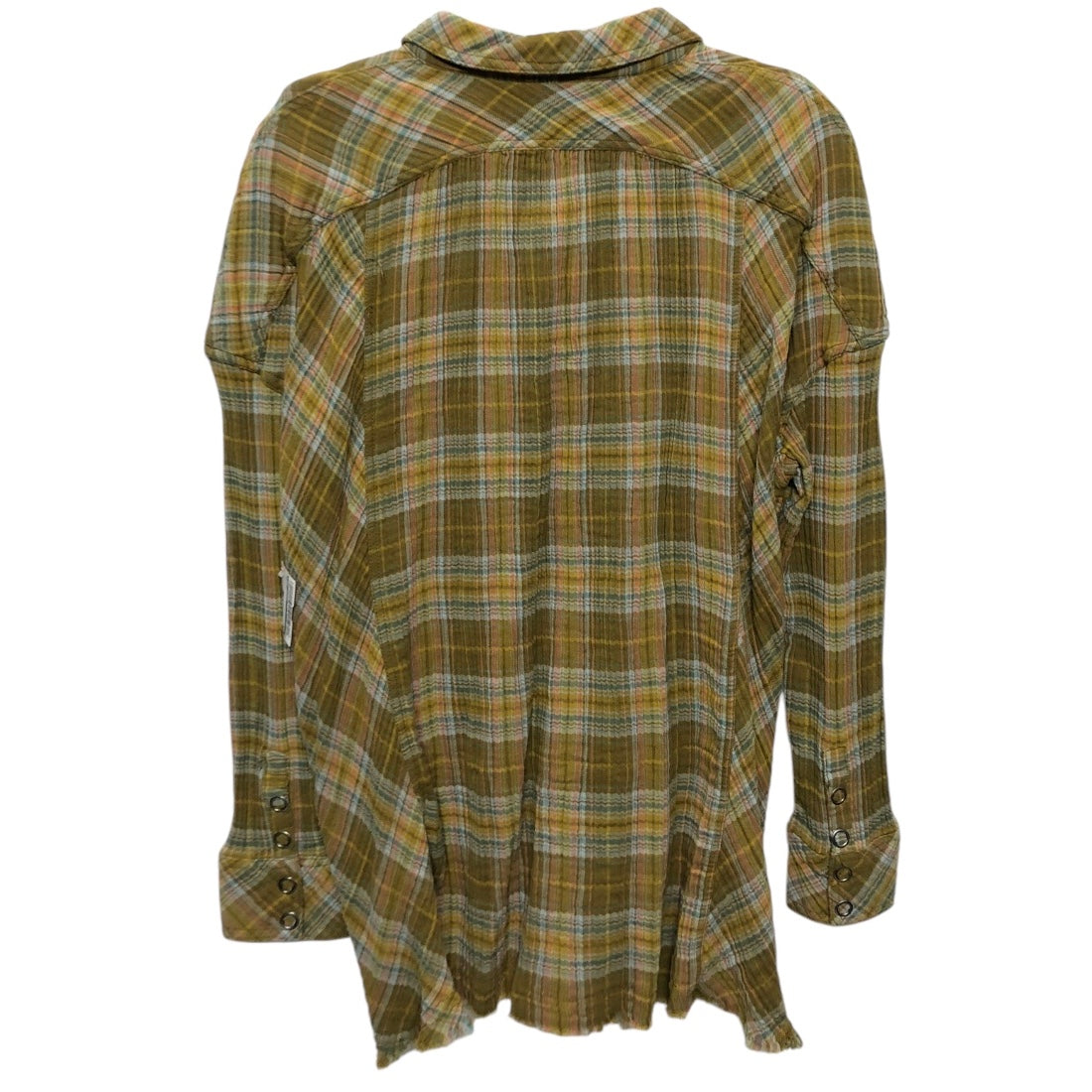 TOP LS by FREE PEOPLE In GREEN, Size: L