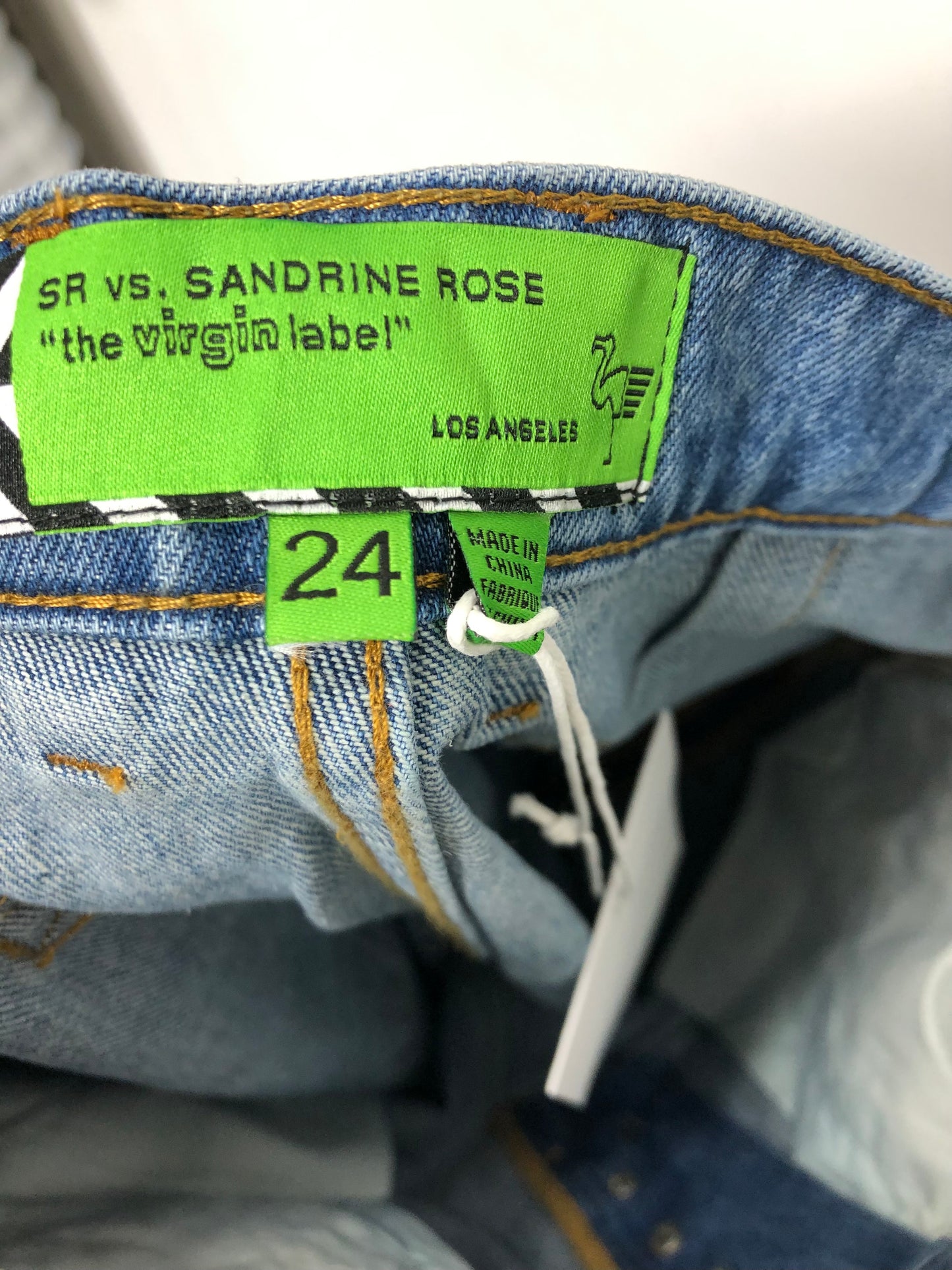 Jeans Straight By Cma In Blue Denim, Size:0