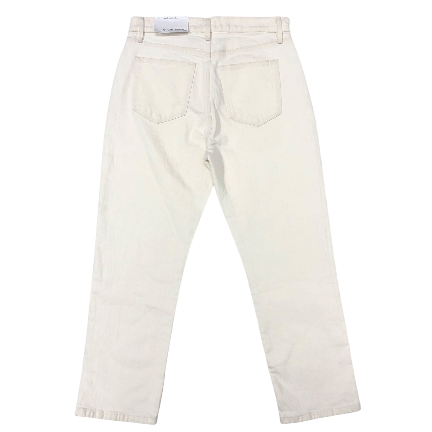 Jeans Cropped By Loft In Beige, Size:6