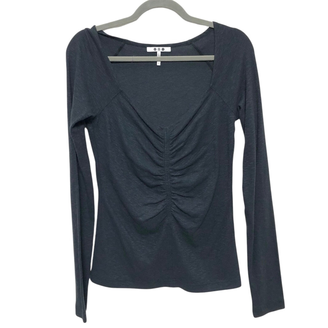 Top Ls Basic By Three Dots In Black, Size:S