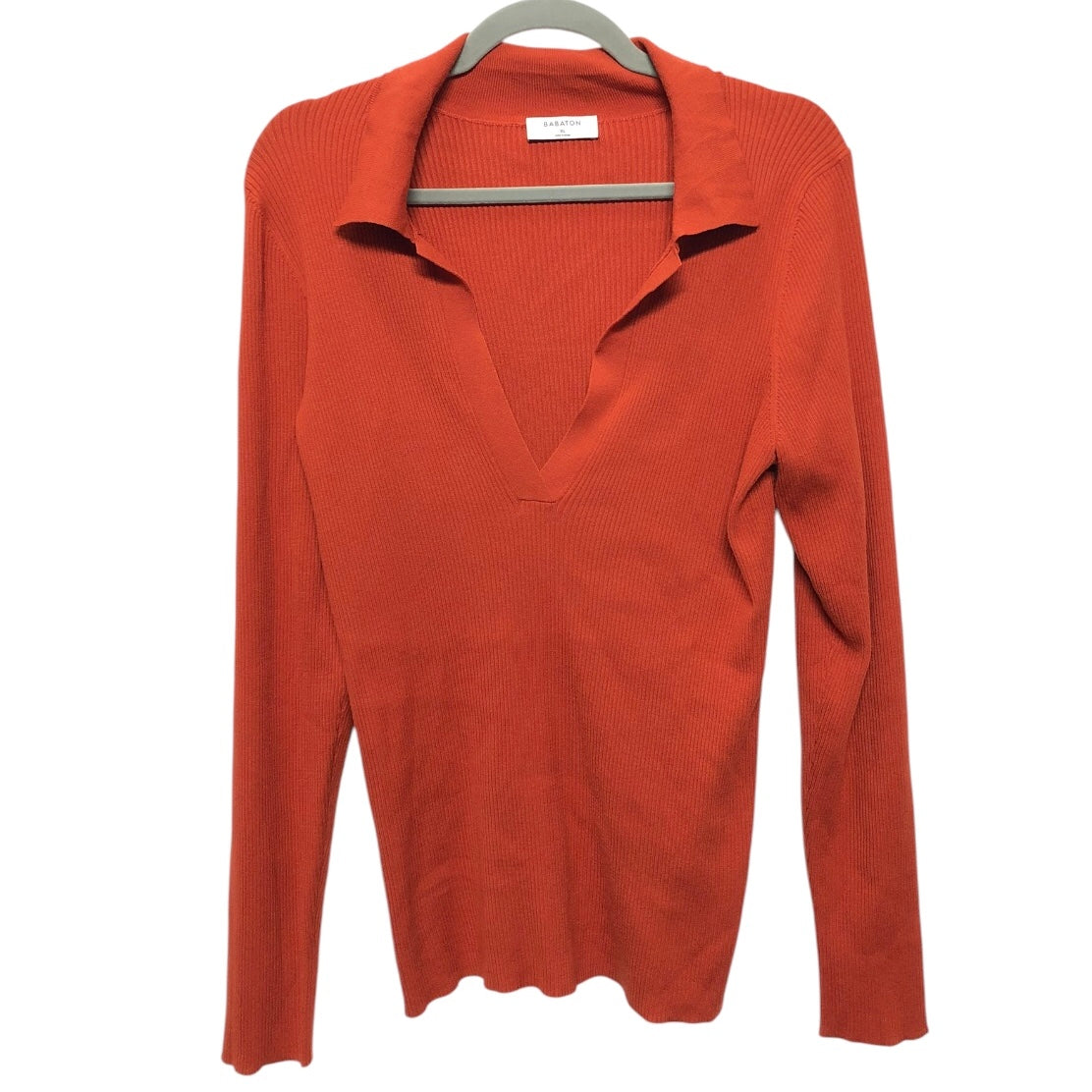 Top Ls By Babaton In Orange, Size:Xl