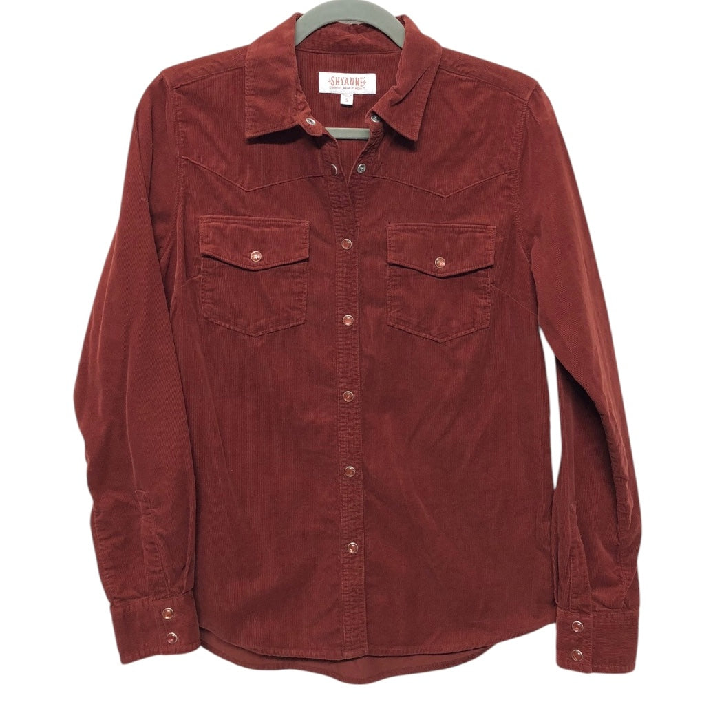 Top Ls By Clothes Mentor In Maroon, Size:S