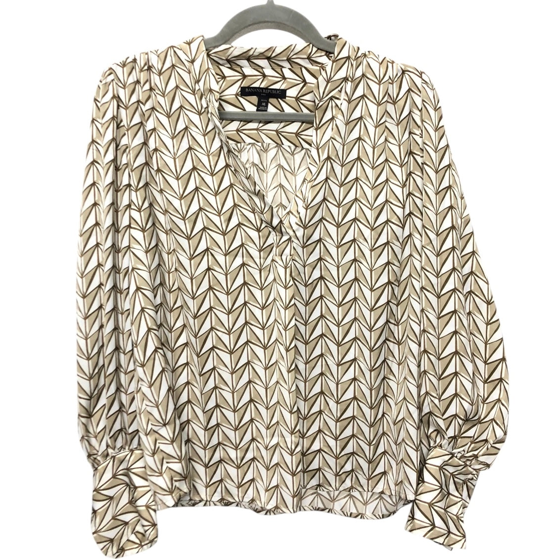 Top Ls By Banana Republic In Beige, Size:M