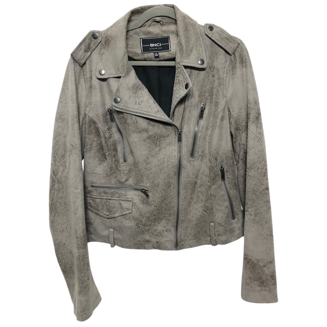 JACKET MOTO by CLOTHES MENTOR In GREEN, Size: M