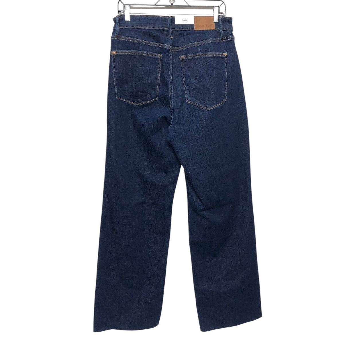 Jeans Straight By Judy Blue In Blue Denim, Size:14