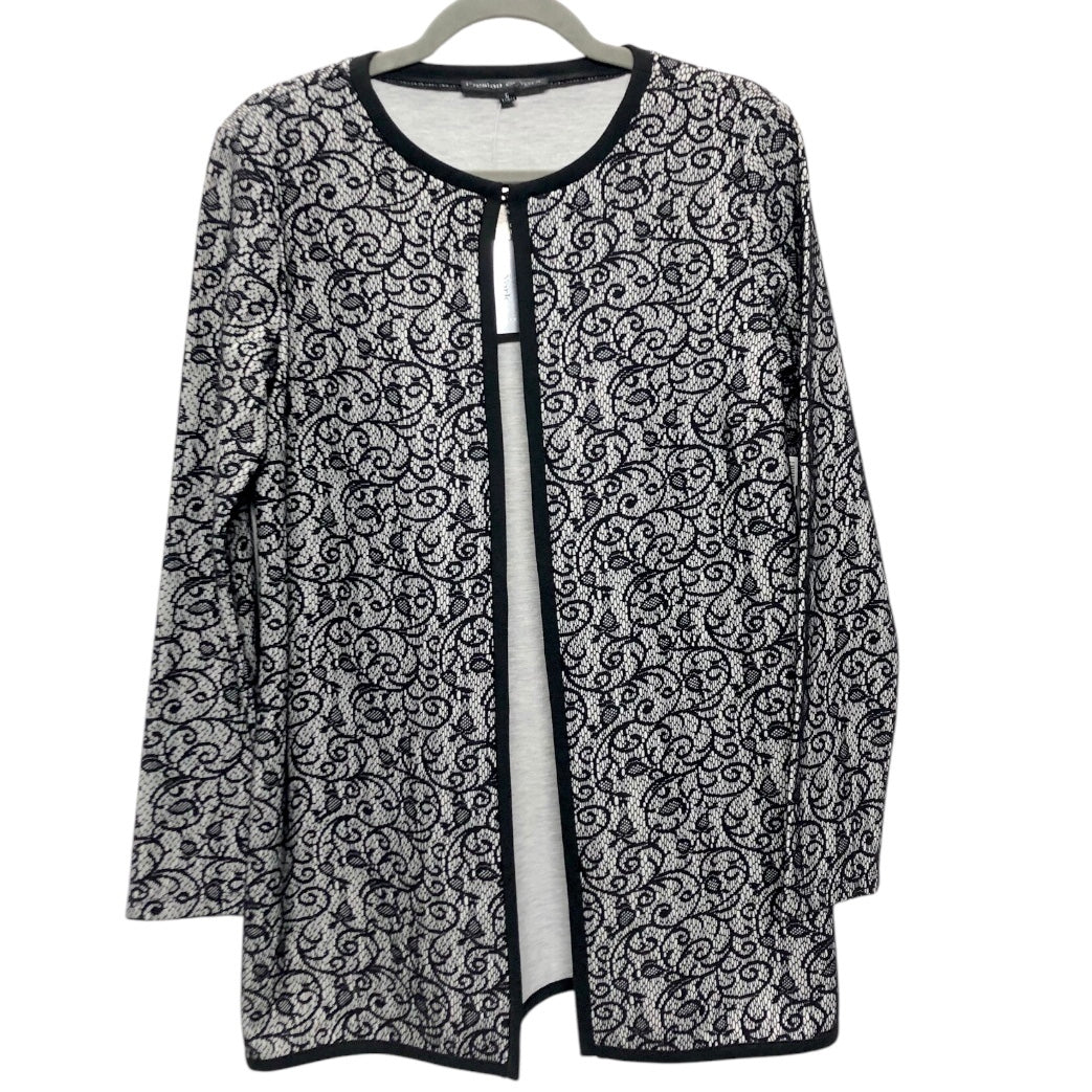 Blazer By Preston And New York In Black & Cream, Size:S