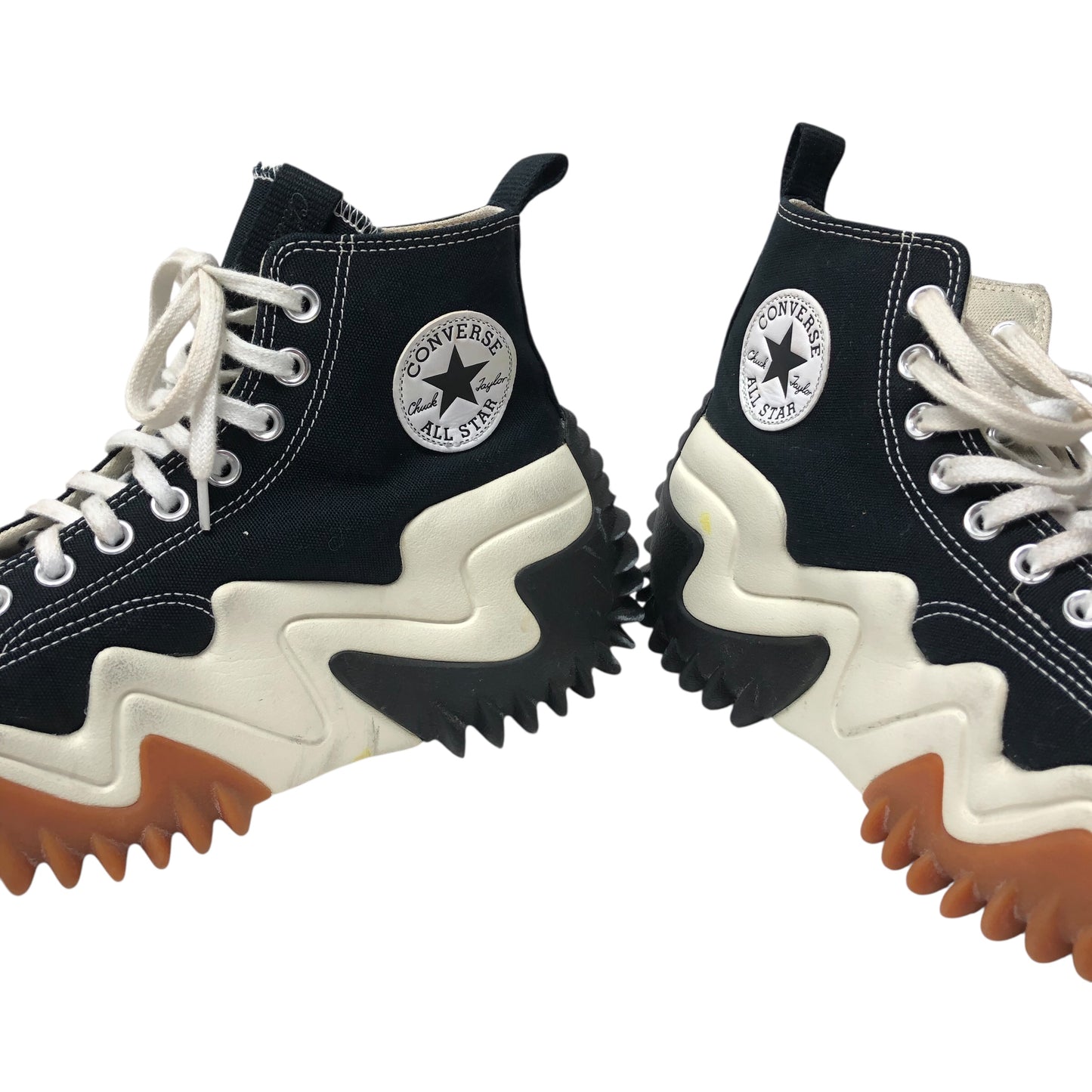 Shoes Sneakers Platform By Converse In Black & White, Size: 9