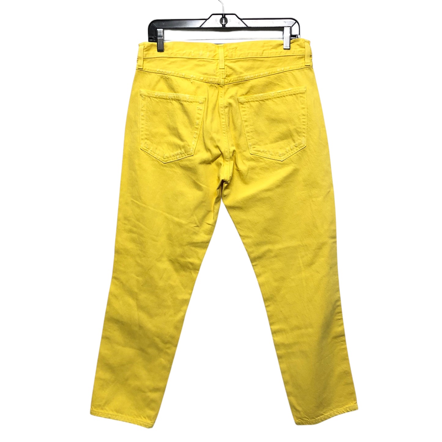 JEANS CROPPED by AMO In YELLOW, Size: 6