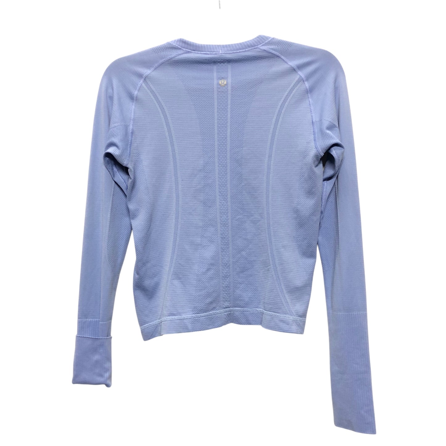 Athletic Top Ls Crewneck By Lululemon In Blue, Size:6